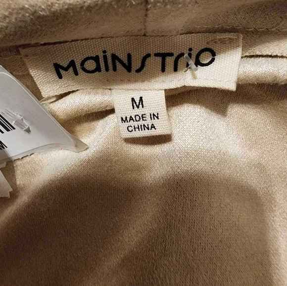 Mainstrip velvet beige jacket‎ - Picture 5 of 6